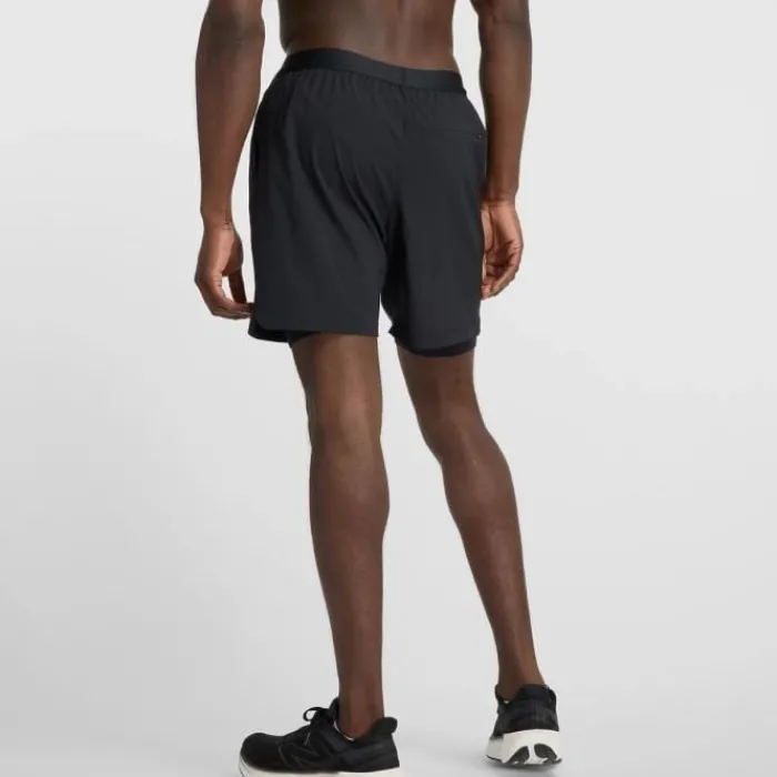 New Balance Short Running^AC Lined Short 7" Noir
