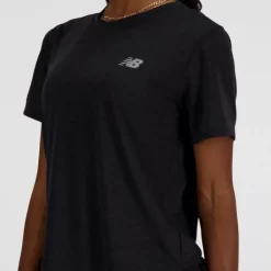 New Balance T-shirt Et Manches Longues Running^Athletics Short Sleeve