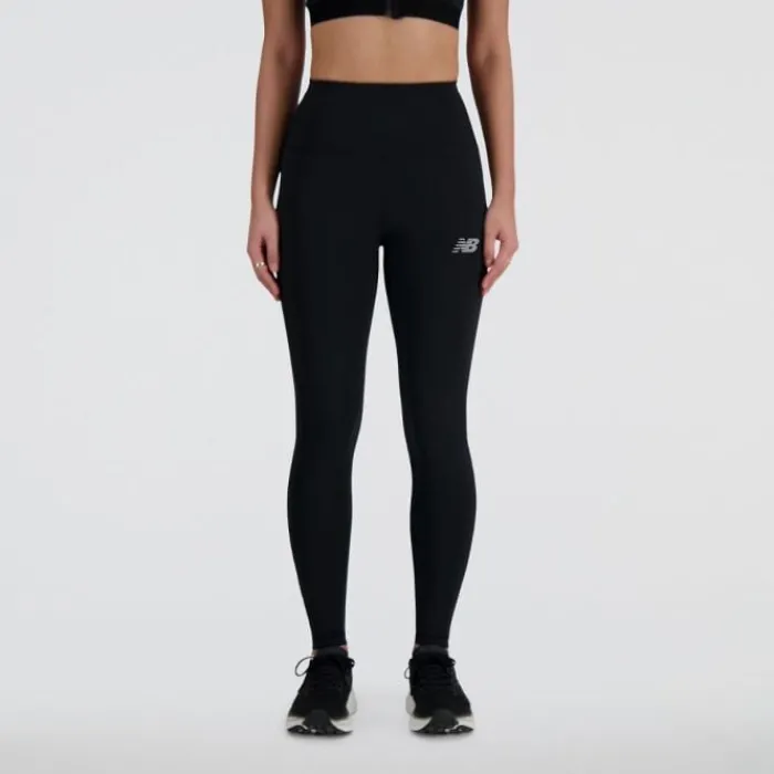 New Balance Collant Et Pantalon Running^Athletics Sleek 27 Inch High Rise Legging Noir