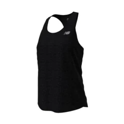 New Balance T-shirt Et Manches Longues Running^Athletics Tank Noir