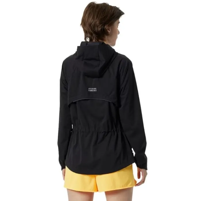 New Balance Veste Running^Elite Run Water Defy Jacket Noir