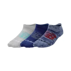 New Balance Chaussettes|Chaussettes Running^Flat Knot No Show - 3 Pack