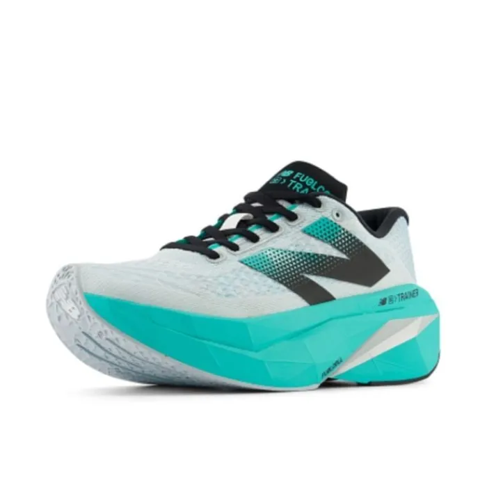 New Balance Chaussures Running Neutre|Chaussures Running Carbone^FuelCell SuperComp Trainer V3 Blanc