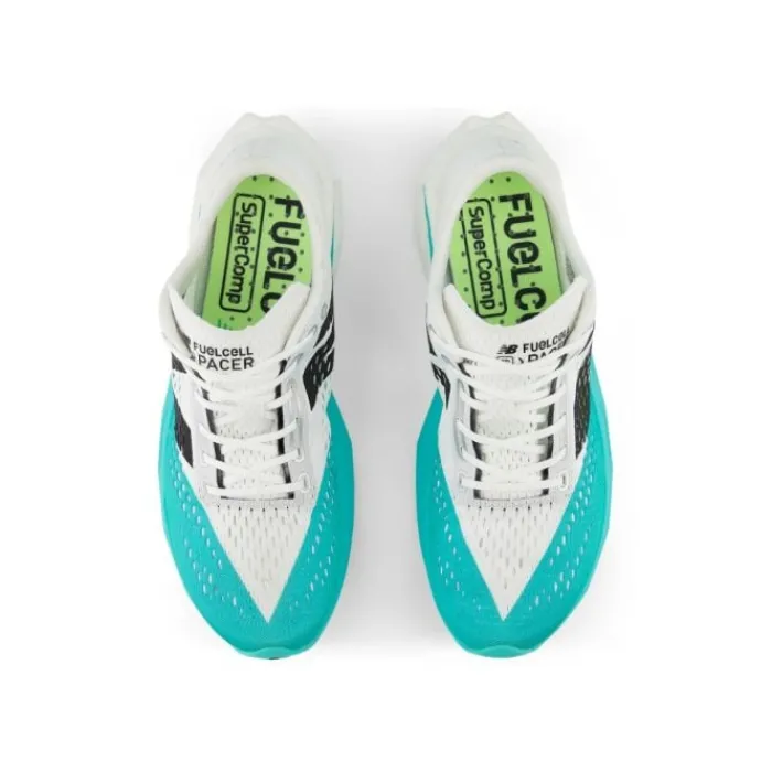 New Balance Chaussures Running Neutre|Chaussures Running Carbone^FuelCell SuperComp Pacer v2 Blanc
