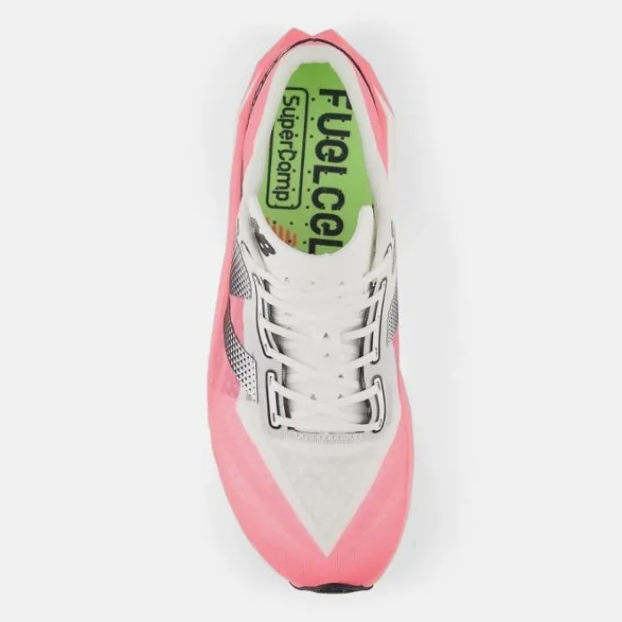 New Balance Chaussures Running Neutre|Chaussures Running Carbone^FuelCell SuperComp Elite V4 Blanc