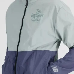 New Balance Veste Running^Graphic Impact Run Packable Jacket Vert
