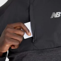 New Balance Sous Vetement Sport|T-shirt Et Manches Longues Running^Heat Grid Crew Noir