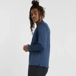 New Balance Sous Vetement Sport|T-shirt Et Manches Longues Running^Heat Grid Crew Bleu