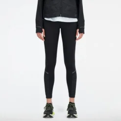 New Balance Collant Et Pantalon Running^Impact Run Luminous Heat Tights Noir