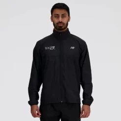 New Balance Veste Running^London Athletics Jacket Noir