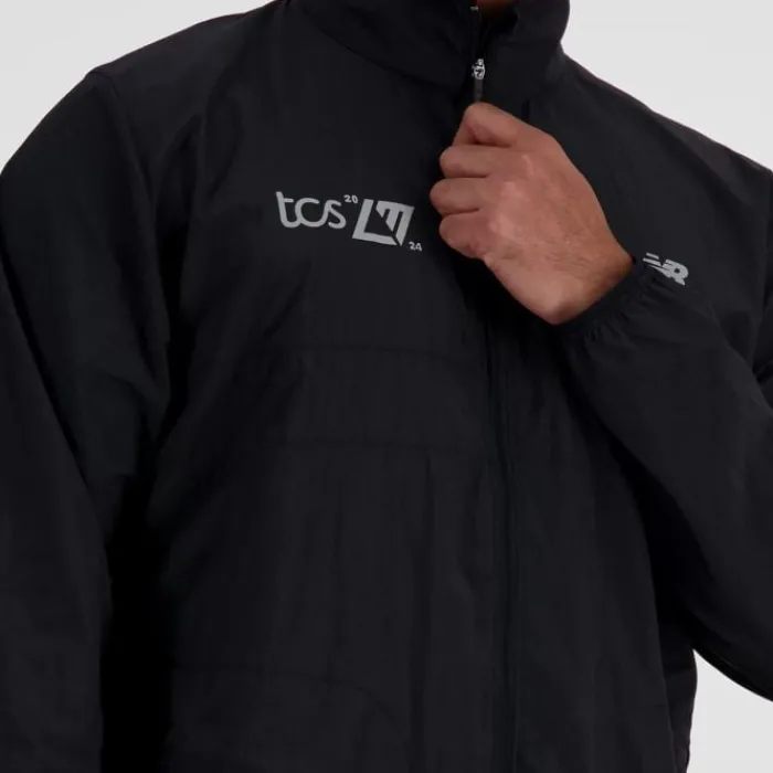 New Balance Veste Running^London Athletics Jacket Noir