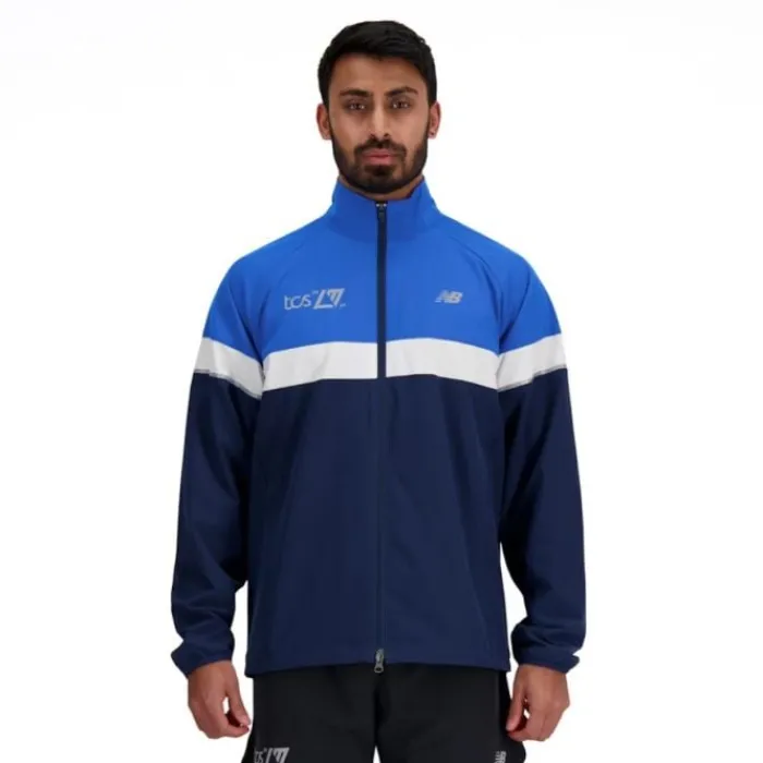 New Balance Veste Running^London Marathon Jacket Bleu