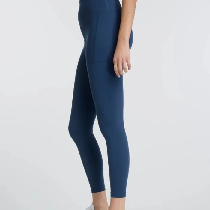 New Balance Collant Et Pantalon Running^NB Harmony Pocket High Rise Legging 25" Bleu