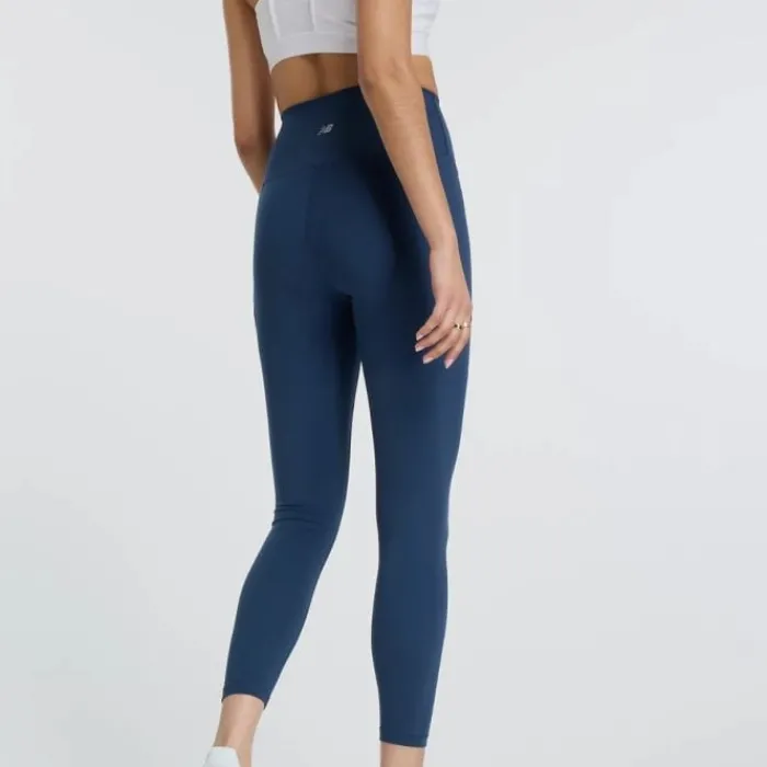 New Balance Collant Et Pantalon Running^NB Harmony Pocket High Rise Legging 25" Bleu