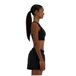 New Balance Brassière De Sport^NB Sleek Medium Support Pocket Sports Bra Noir