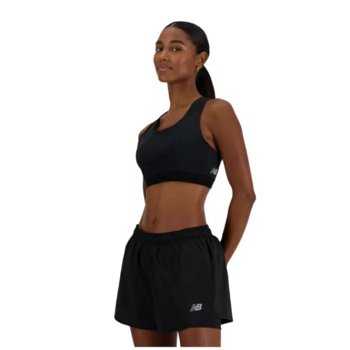 New Balance Brassière De Sport^NB Sleek Medium Support Pocket Sports Bra Noir