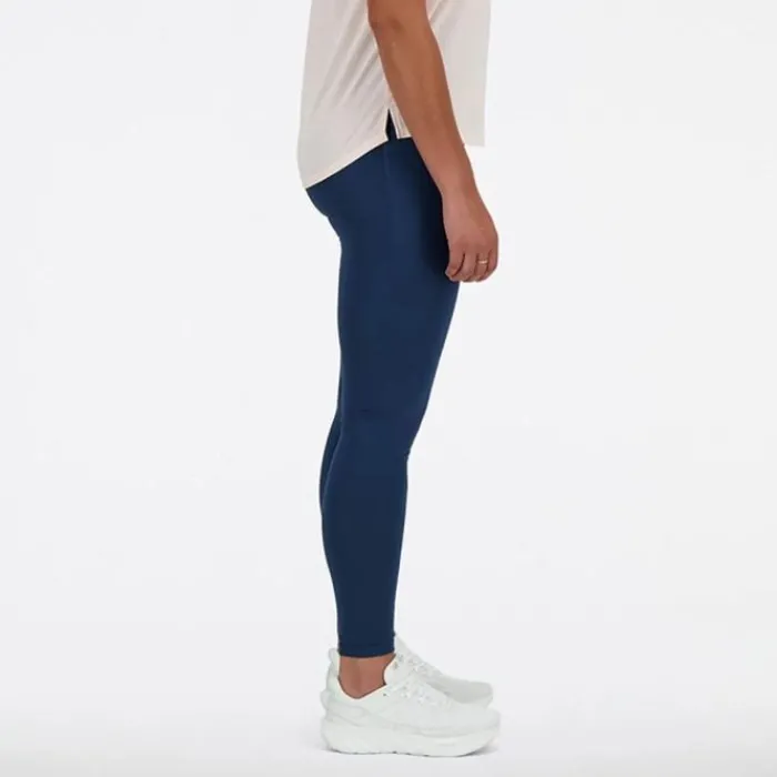 New Balance Collant Et Pantalon Running^NB Sleek Pocket High Rise Legging 27" Bleu