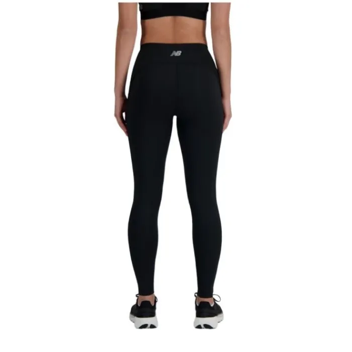 New Balance Collant Et Pantalon Running^NB Sleek Pocket High Rise Legging 27" Noir