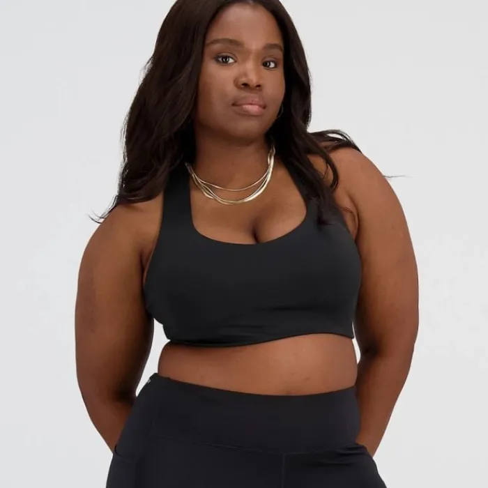 New Balance Brassière De Sport^Power X Bra Noir