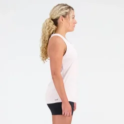 New Balance T-shirt Et Manches Longues Running^Q Speed Jacquard Tank Rose
