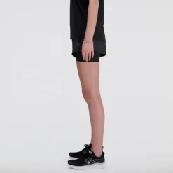 New Balance Short Running^RC Seamless 2 In 1 Short 3 Inch Noir