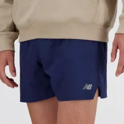 New Balance Short Running^RC Seamless Short 5 Inch Bleu