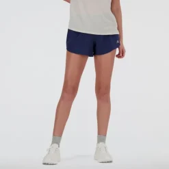 New Balance Short Running^RC Seamless Short 3 Inch Bleu