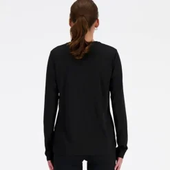 New Balance T-shirt Et Manches Longues Running^Sport Essentials Long Sleeve Noir