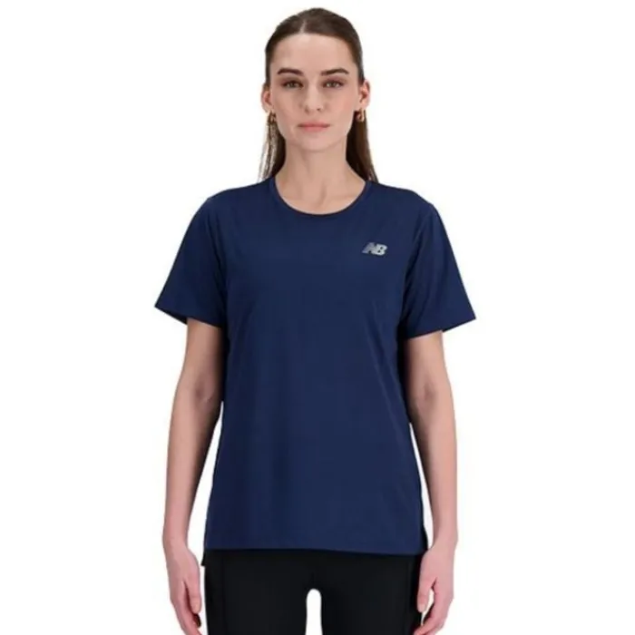 New Balance T-shirt Et Manches Longues Running^Sport Essentials T-Shirts Bleu