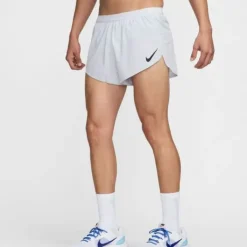 Nike Short Running^Dri-FIT Advanced Aeroswift 2in Brief-Lined Shorts Gris