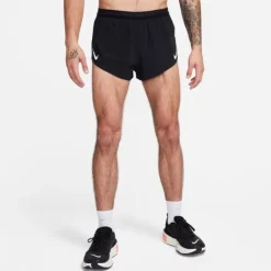 Nike Short Running^Dri-FIT Advanced Aeroswift 2in Brief-Lined Shorts Noir