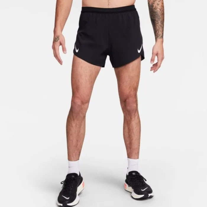 Nike Short Running^Dri-FIT Advanced Aeroswift 4in Brief-Lined Shorts Noir