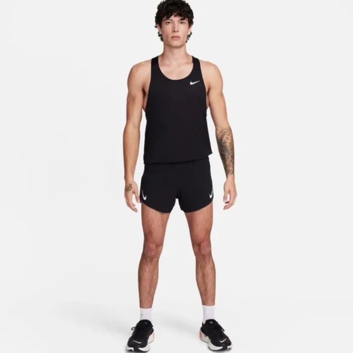 Nike Short Running^Dri-FIT Advanced Aeroswift 4in Brief-Lined Shorts Noir