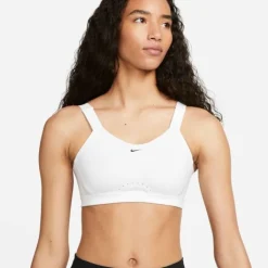 Nike Brassière De Sport^Dri-FIT Alpha High Support Bra Blanc