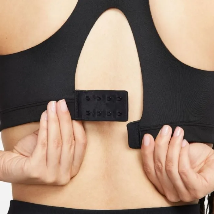 Nike Brassière De Sport^Dri-Fit Alpha Zip-Front Bra Noir