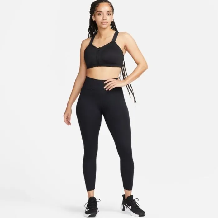 Nike Brassière De Sport^Dri-Fit Alpha Zip-Front Bra Noir