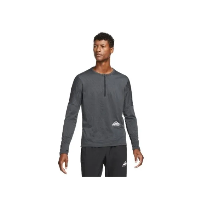 Nike T-shirt Et Manches Longues Running^Dri-Fit Element Top Halfzip Trail