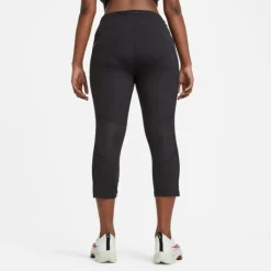 Nike Collant Et Pantalon Running^Dri-Fit Fast Crop Tight (Plus Size) Noir