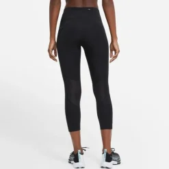 Nike Collant Et Pantalon Running^Dri-FIT Fast Crop Tights Noir