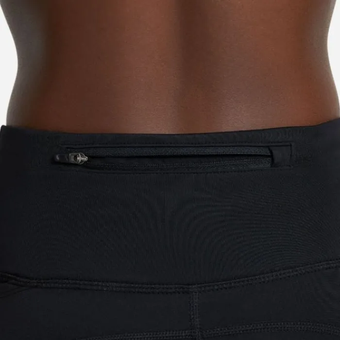 Nike Collant Et Pantalon Running^Dri-FIT Fast Crop Tights Noir