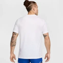 Nike T-shirt Et Manches Longues Running^DRI-FIT Founders Short Sleeve Tee Blanc