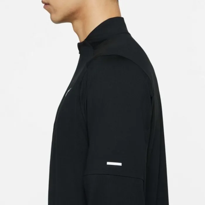 Nike Sous Vetement Sport|T-shirt Et Manches Longues Running^Dri-FIT Half Zipp Long Sleeve Noir