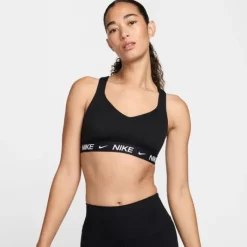 Nike Brassière De Sport^Dri-FIT Indy High Support Bra Noir