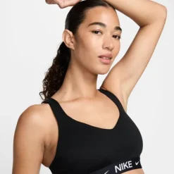 Nike Brassière De Sport^Dri-FIT Indy High Support Bra Noir