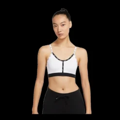 Nike Brassière De Sport^Dri-fit Indy Logo Tp Bra Blanc