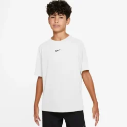 Nike T-shirt Running^Dri-FIT Multi Short Sleeve Tee Blanc