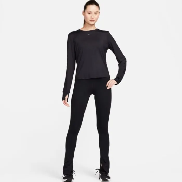 Nike T-shirt Et Manches Longues Running^Dri-FIT One Classic Long Sleeve Tee Noir