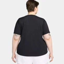 Nike T-shirt Et Manches Longues Running^Dri-Fit One Classic SS Top (Plus Size) Noir