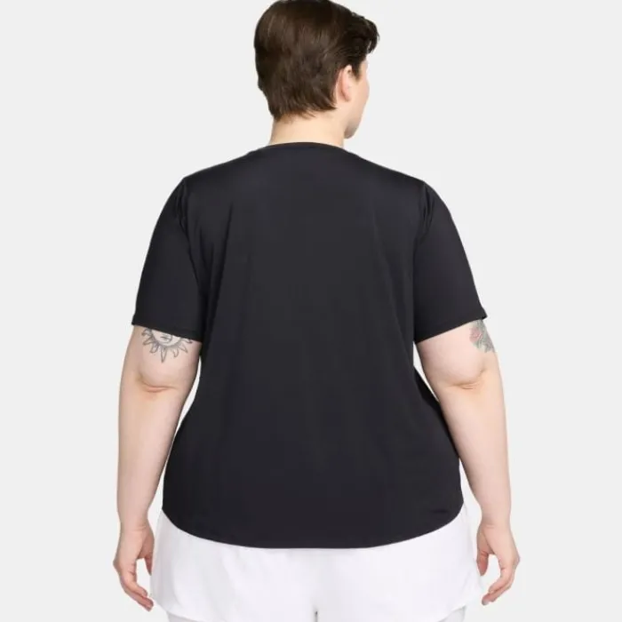 Nike T-shirt Et Manches Longues Running^Dri-Fit One Classic SS Top (Plus Size) Noir
