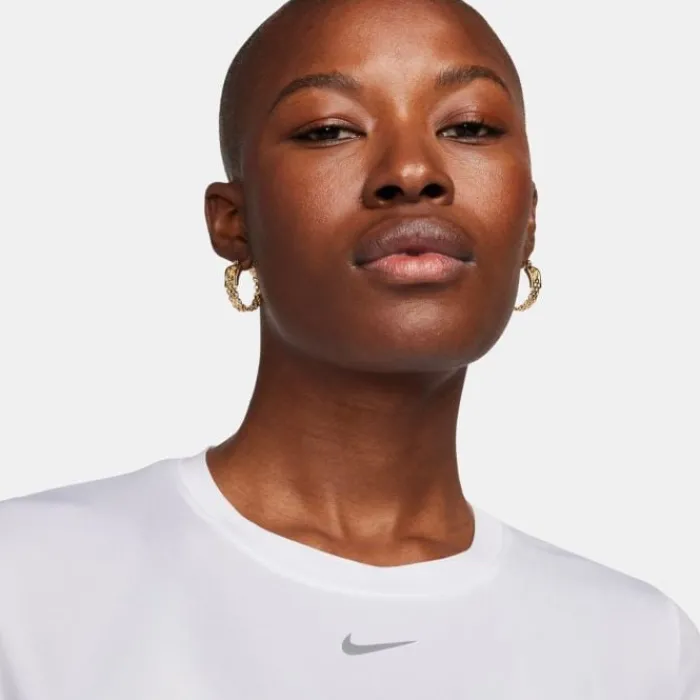 Nike T-shirt Et Manches Longues Running^Dri-FIT One Classic Short Sleeve Tee Blanc